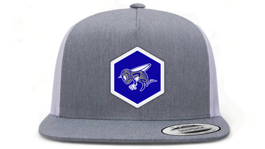 LIMITED EDITION Holmdel TD Custom HORNETS PVC Patch Trucker Hat