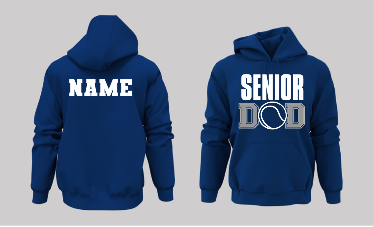 Senior DAD Tennis Hoodie