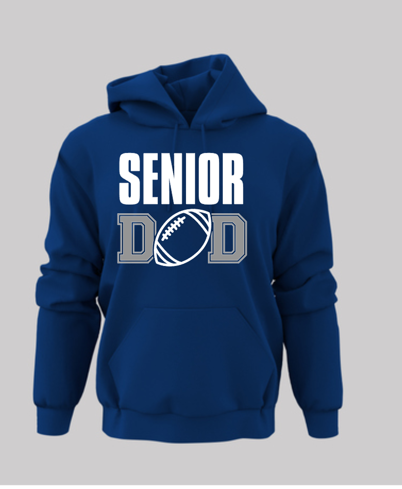 Senior DAD Football Hoodie