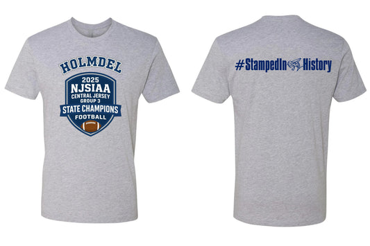 HOLMDEL FOOTBALL Group 3 STATE CHAMPS T-shirt